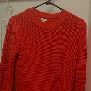 Red J Crew Sweater